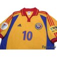 Photo3: Romania Euro 2000 Home Shirt #10 Gheorghe Hagi UEFA Euro 2000 Patch/Badge UEFA Fair Play Patch/Badge