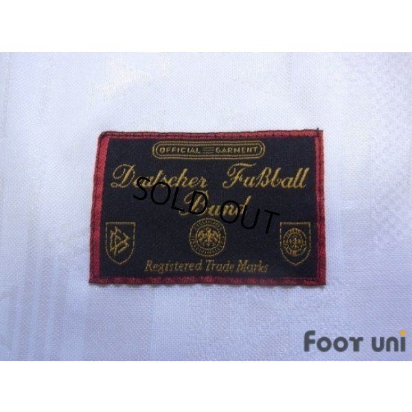 Photo7: Germany Euro 1996 Home Shirt #18 Klinsmann UEFA Euro 1996 Patch/Badge UEFA Fair Play Patch/Badge