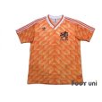 Photo1: Netherlands Euro 1988 Home Shirt (1)