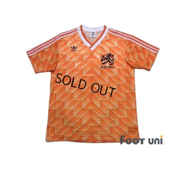 Photo1: Netherlands Euro 1988 Home Shirt