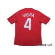 Photo2: France 2008 Away Shirt #4 Vieira (2)