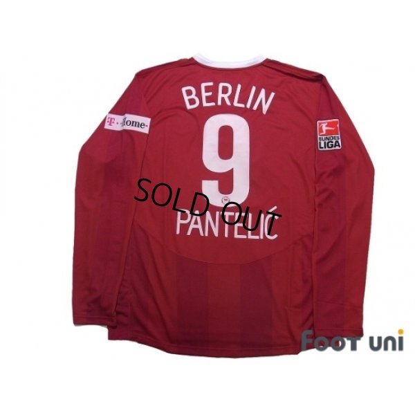 Photo2: Hertha Berlin 2007-2008 Away Player Long Sleeve Shirt #9 Pantelic Bundesliga Patch/Badge w/tags