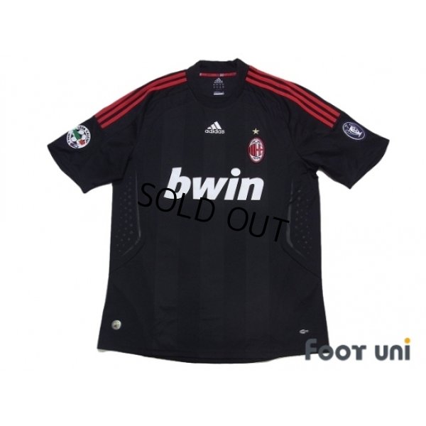 Photo1: AC Milan 2008-2009 3rd Shirt #80 Ronaldinho Lega Calcio Patch/Badge