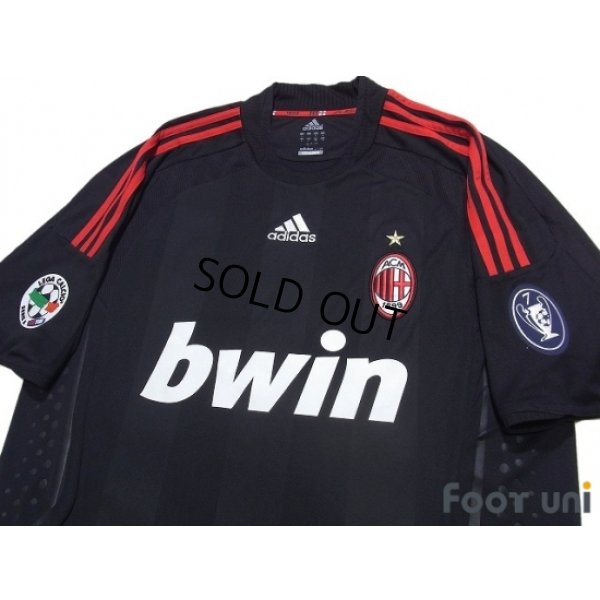 Photo3: AC Milan 2008-2009 3rd Shirt #80 Ronaldinho Lega Calcio Patch/Badge