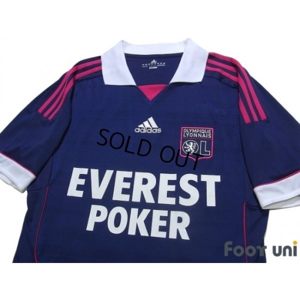 Photo3: Olympique Lyonnais 2011-2012 Away Shirt #9 Lisandro Lopez