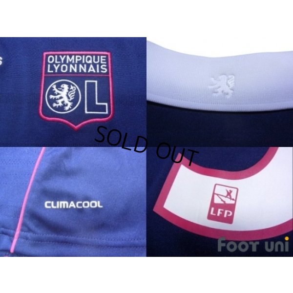 Photo6: Olympique Lyonnais 2011-2012 Away Shirt #9 Lisandro Lopez
