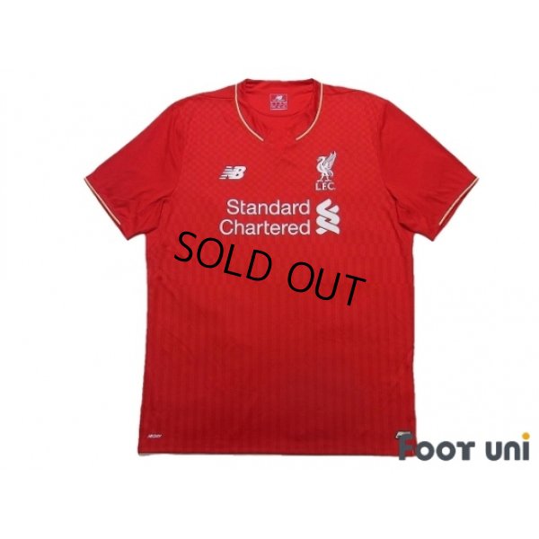 Photo1: Liverpool 2015-2016 Home Shirt w/tags