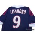 Photo4: Olympique Lyonnais 2011-2012 Away Shirt #9 Lisandro Lopez