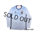 Japan 2016-2017 Away Authentic Long Sleeve Shirt