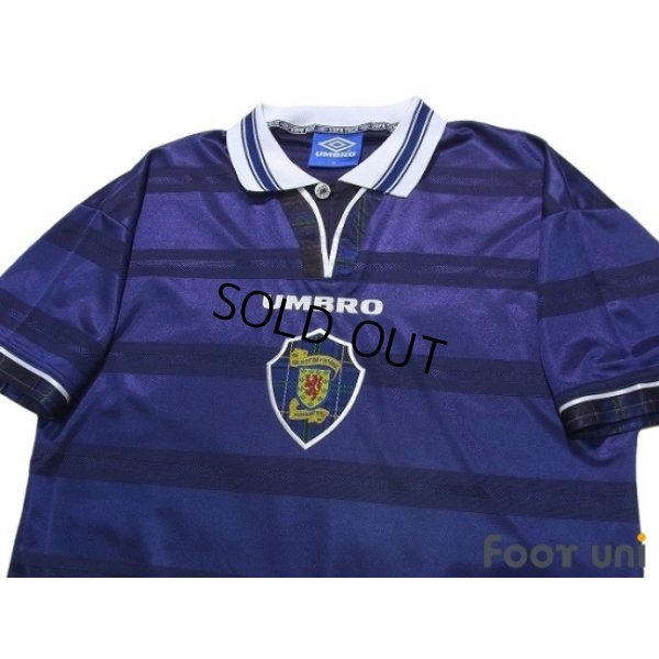 Photo3: Scotland 1998 Home Shirt