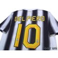 Photo4: Juventus 2011-2012 Home Shirt #10 Del Piero