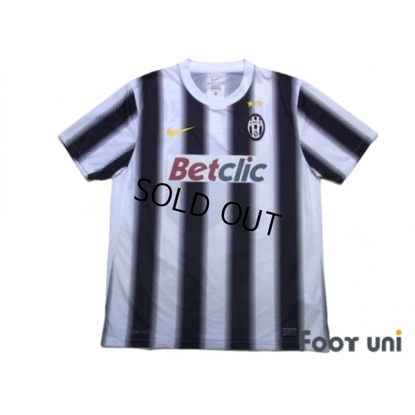 Photo1: Juventus 2011-2012 Home Shirt #10 Del Piero