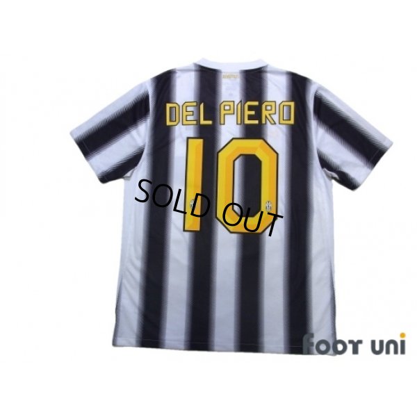 Photo2: Juventus 2011-2012 Home Shirt #10 Del Piero