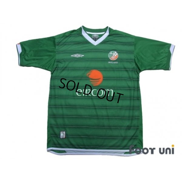 Photo1: Ireland 2003 Home Shirt