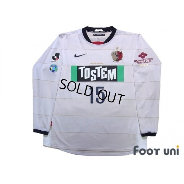 Photo1: Kashima Antlers 2010 Away Long Sleeve Shirt #15