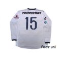 Photo2: Kashima Antlers 2010 Away Long Sleeve Shirt #15 (2)