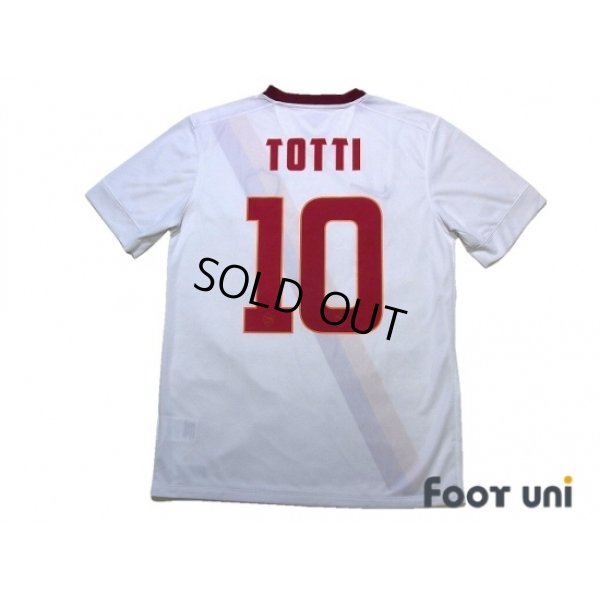 Photo2: AS Roma 2014-2015 Away Shirt #10 Totti