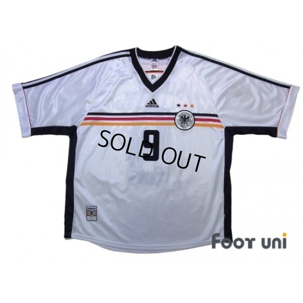 Photo1: Germany 1998 Home Shirt #9 Kirsten
