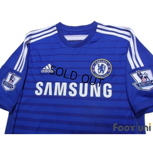 Photo3: Chelsea 2014-2015 Home Shirt #4 Fabregas BARCLAYS PREMIER LEAGUE Patch/Badge