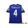 Photo2: Chelsea 2014-2015 Home Shirt #4 Fabregas BARCLAYS PREMIER LEAGUE Patch/Badge (2)