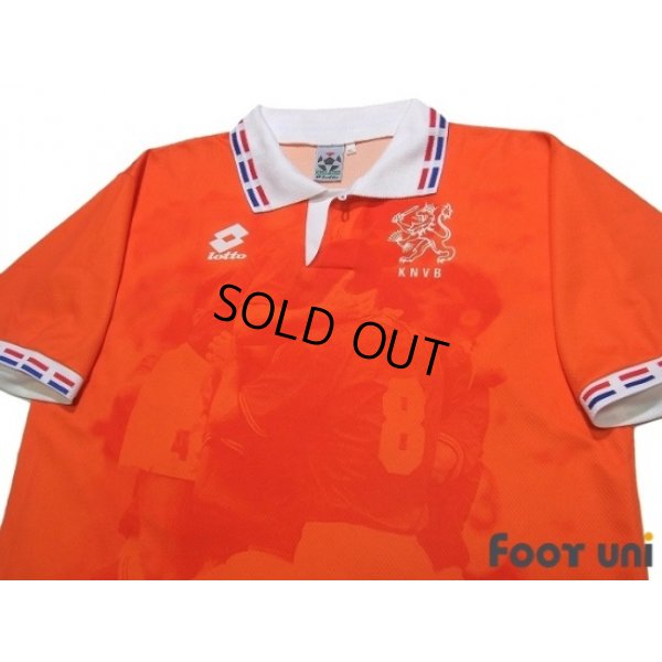 Photo3: Netherlands Euro 1996 Home Shirt