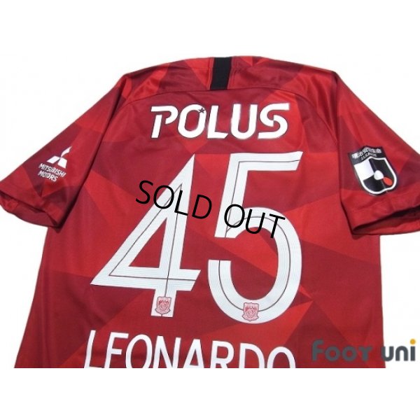 Photo4: Urawa Reds 2020 Home Shirt #45 Leonardo w/tags