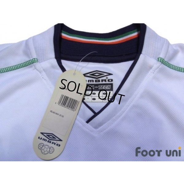 Photo5: Ireland 2002 Away Shirt #10 Robbie Keane w/tags