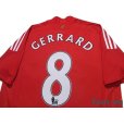 Photo4: Liverpool 2008-2010 Home Shirt #8 Gerrard