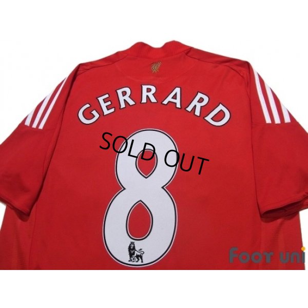 Photo4: Liverpool 2008-2010 Home Shirt #8 Gerrard