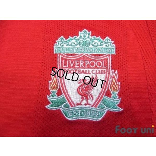 Photo6: Liverpool 2008-2010 Home Shirt #8 Gerrard