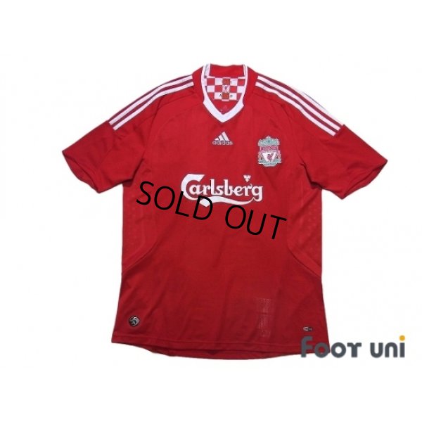 Photo1: Liverpool 2008-2010 Home Shirt #8 Gerrard