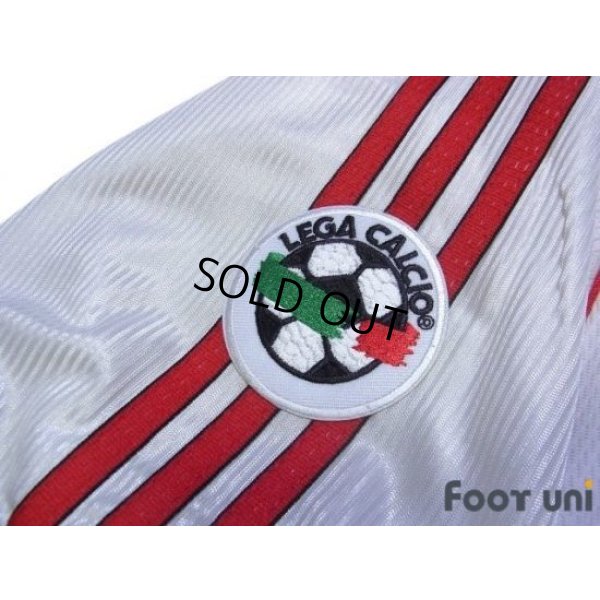 Photo7: AC Milan 1998-1999 Away Shirt #10 Boban Lega Calcio Patch/Badge