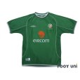 Photo1: Ireland 2002 Home Shirt (1)