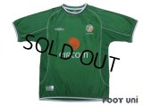 Ireland 2002 Home Shirt