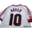 Photo4: AC Milan 1998-1999 Away Shirt #10 Boban Lega Calcio Patch/Badge