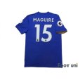 Photo2: Leicester City 2018-2019 Home Shirt #15 Harry Maguire Premier League Patch/Badge (2)
