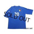 Italy Euro 2000 Home Shirt #20 Totti