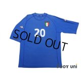 Italy Euro 2000 Home Shirt #20 Totti