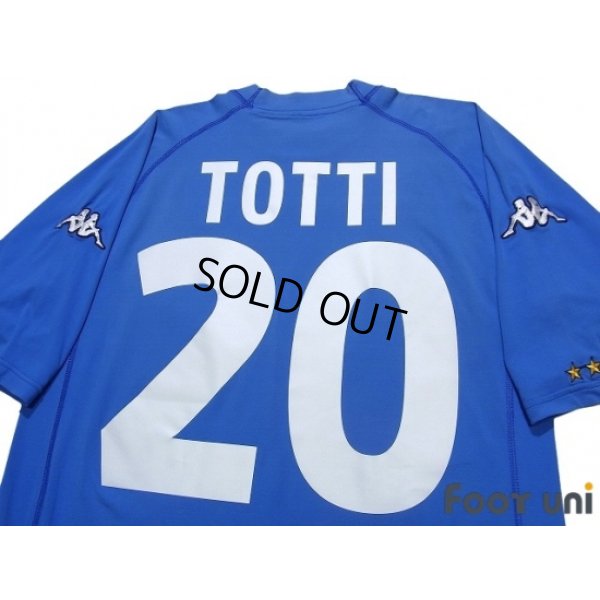 Photo4: Italy Euro 2000 Home Shirt #20 Totti