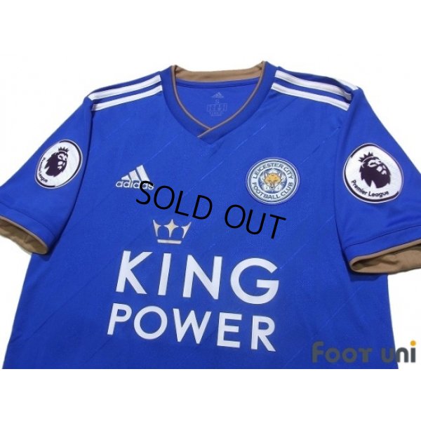 Photo3: Leicester City 2018-2019 Home Shirt #15 Harry Maguire Premier League Patch/Badge