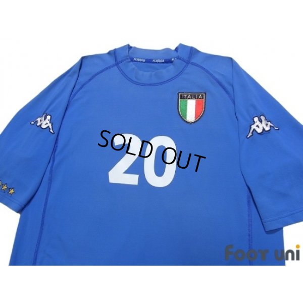 Photo3: Italy Euro 2000 Home Shirt #20 Totti