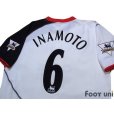 Photo4: Fulham 2003-2005 Home Shirt #6 Junichi Inamoto Barclaycard Premiership Patch/Badge (4)