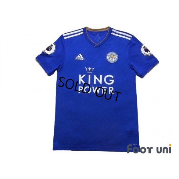 Photo1: Leicester City 2018-2019 Home Shirt #15 Harry Maguire Premier League Patch/Badge