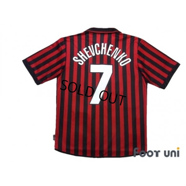 Photo2: AC Milan Centenario Shirt #7 Shevchenko