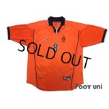 Netherlands 1998 Home Shirt #8 Bergkamp