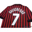 Photo4: AC Milan Centenario Shirt #7 Shevchenko