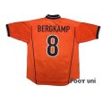 Photo2: Netherlands 1998 Home Shirt #8 Bergkamp (2)