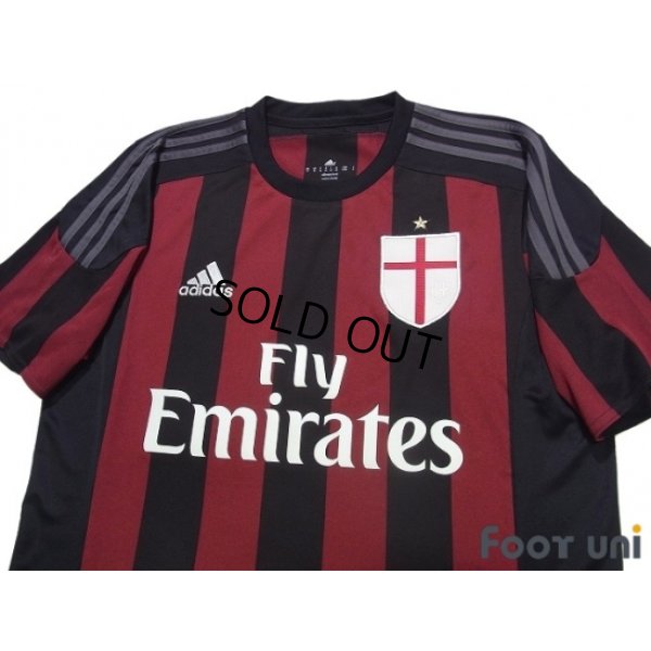 Photo3: AC Milan 2015-2016 Home Shirt