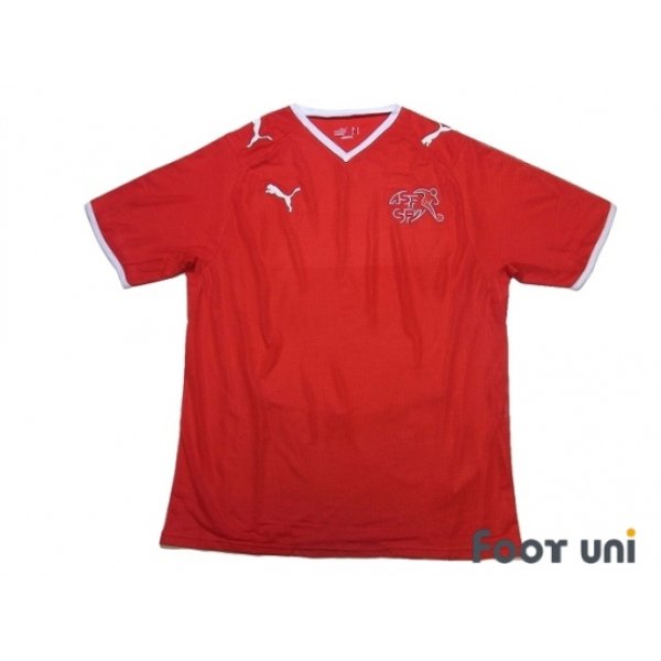 Photo1: Switzerland Euro 2008 Home Shirt