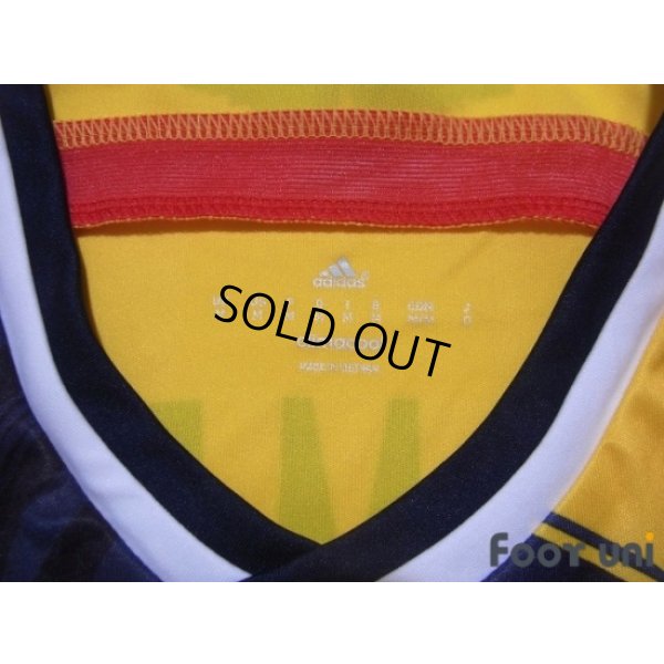 Photo5: Colombia 2014 Home Shirt #10 James Rodríguez